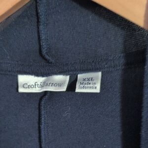 Croft & Barrow Dark Blue Shirt XXL